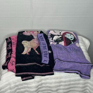 Pair of Pajama's Short and tops Barbi & Nightmare Before Christmas 3X